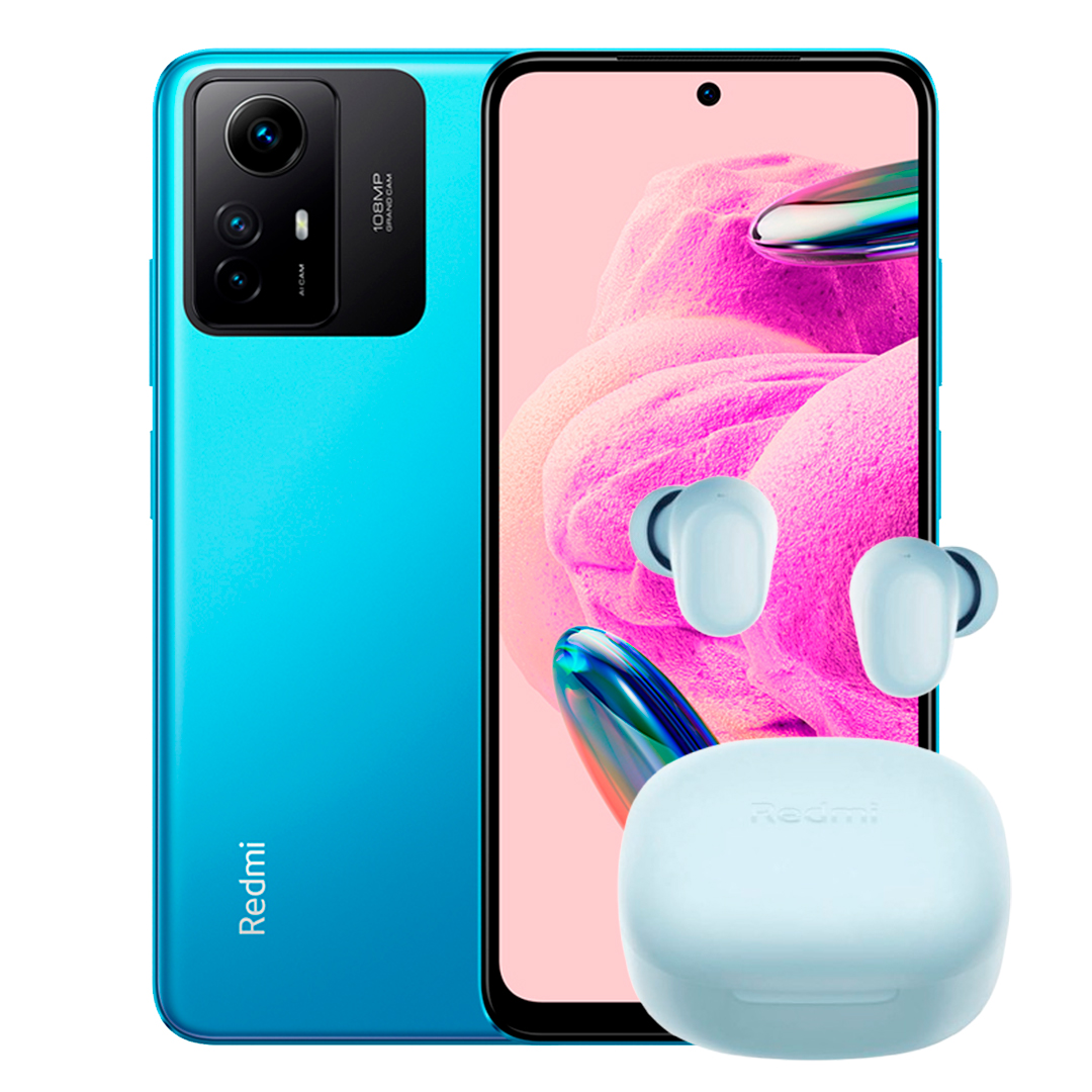 Xiaomi Redmi Note 12S 256GB Azul 8GB RAM + Redmi Buds 6 Active Desbloqueado