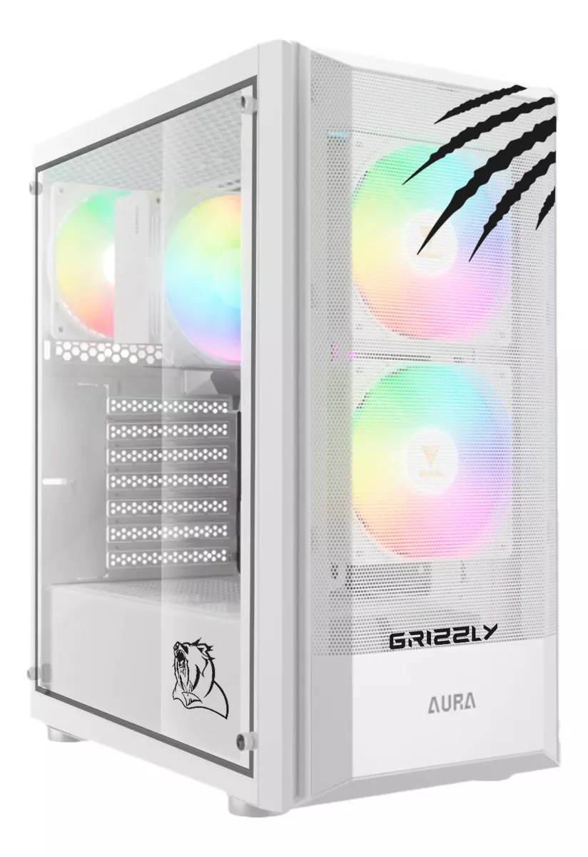 PC GAMER GRIZZLY INTEL CORE I5 10400F 4.3GHZ RXT3060 16GB NV2 1 TB WIFI BT PG-INTEL069