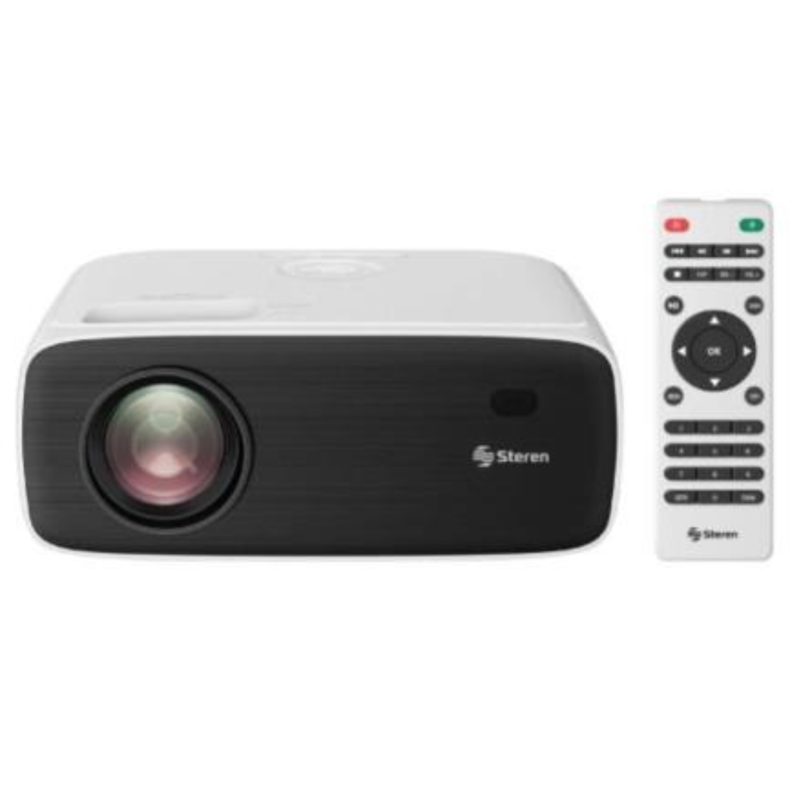 Proyector Multimedia Steren 60-150 pulgadas Full HD 250 Lúmenes Blanco