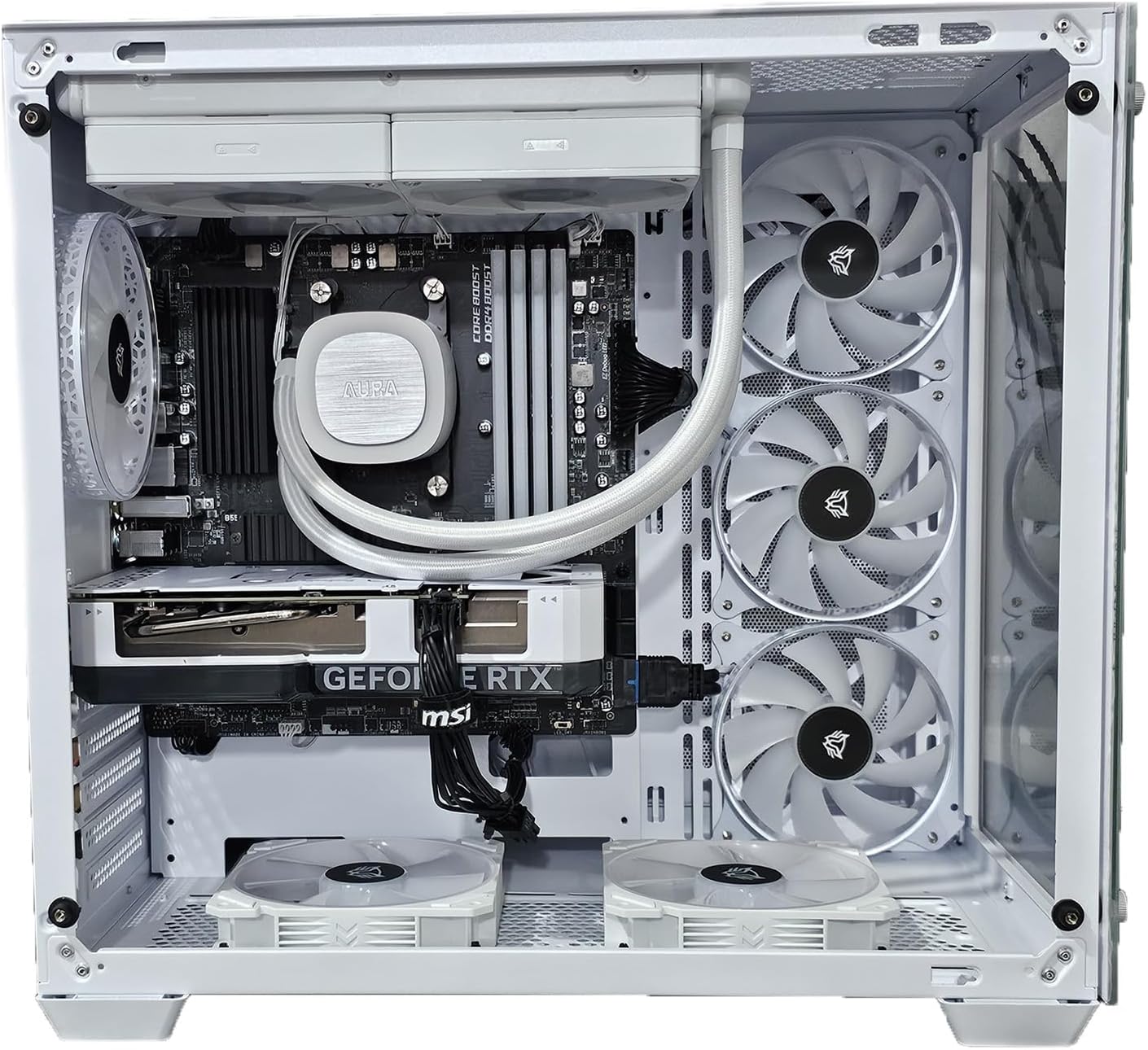 PC GAMER GRIZZLY AMD RYZEN 7 5700X 4.6GHZ RTX 4060 32GB M.2 1TB WIFI BT BLANCO PG-AMD058