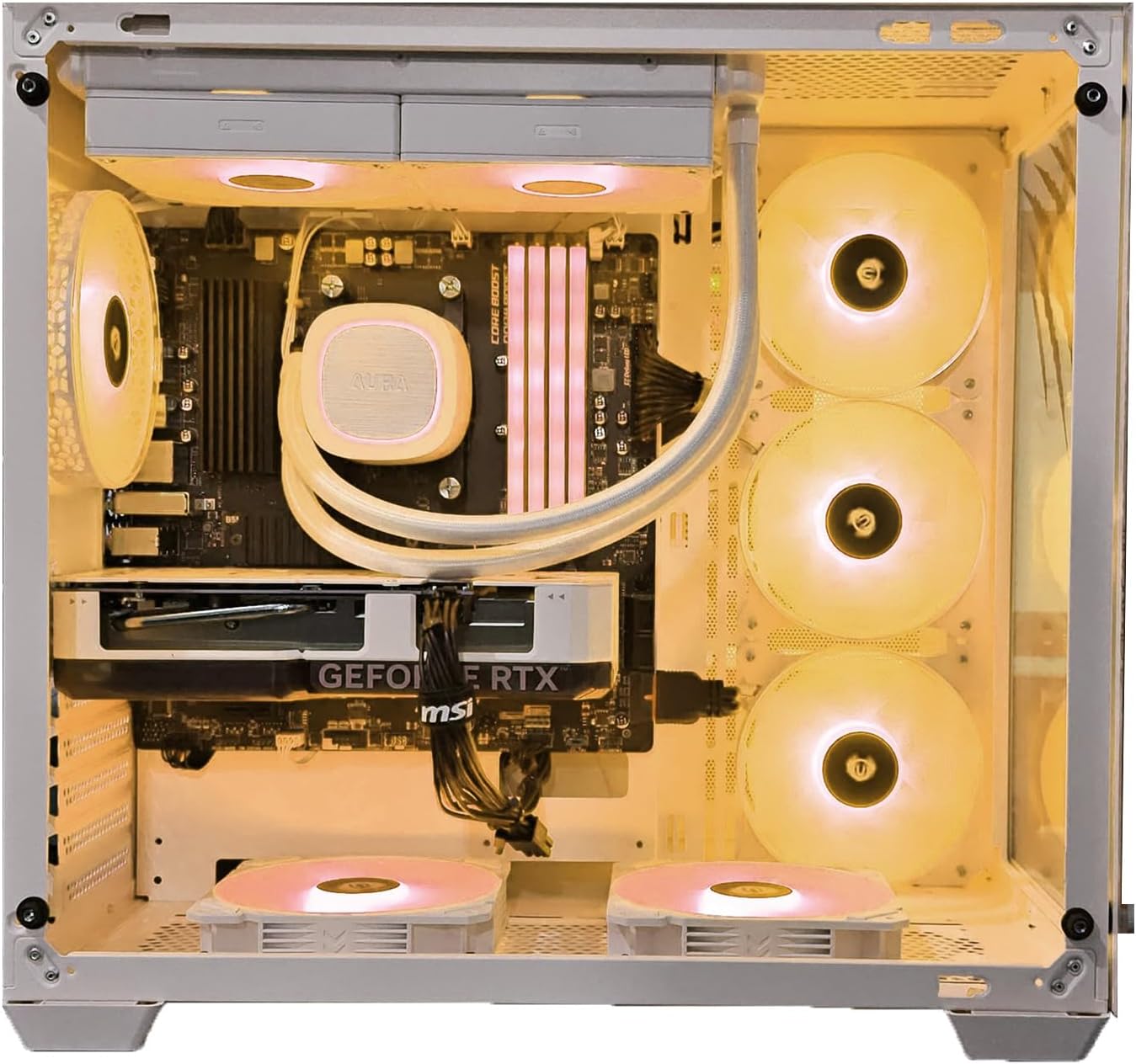 PC GAMER GRIZZLY AMD RYZEN 7 5700X 4.6GHZ RTX 4060 32GB M.2 1TB WIFI BT BLANCO PG-AMD058
