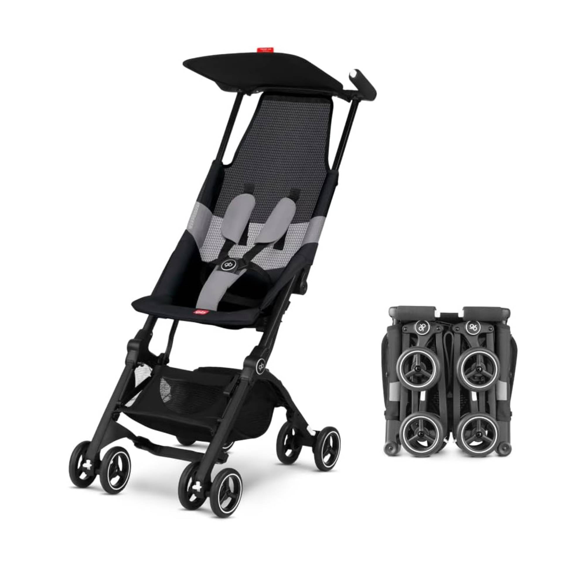 Carriola Viajera Gb Pockit Air All Terrain Ligera Apto Avion Ultra Compacta