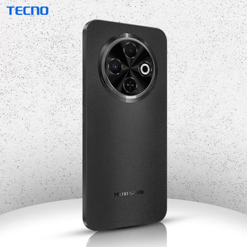 TECNO SPARK 30C CON AUDIFONOS INALAMBRICOS INCLUIDOS 256Gb 8Ram Color Negro Nuevo Libre
