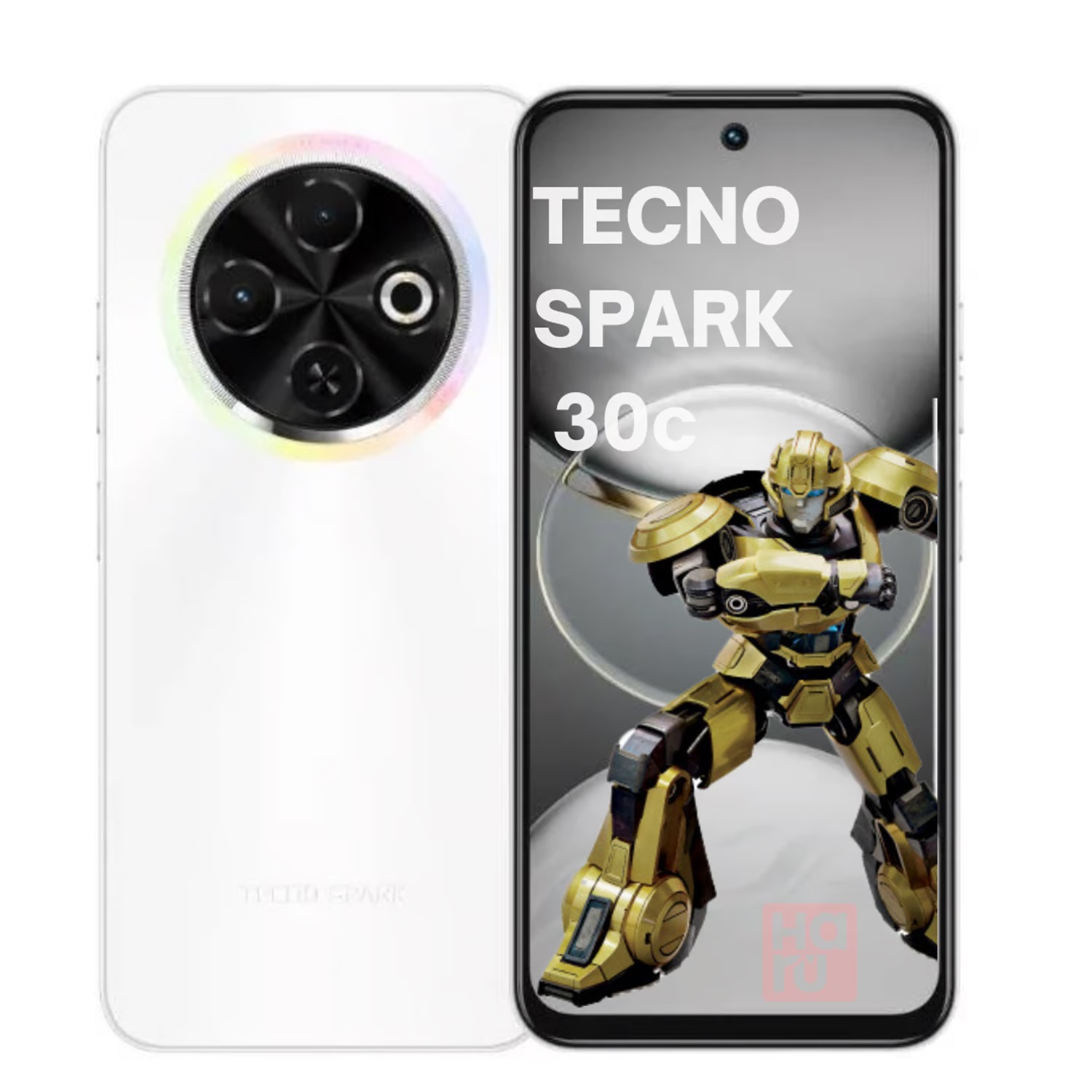 TECNO SPARK 30C CON AUDIFONOS INALAMBRICOS INCLUIDOS 256Gb 8Ram Color Blanco Nuevo Libre