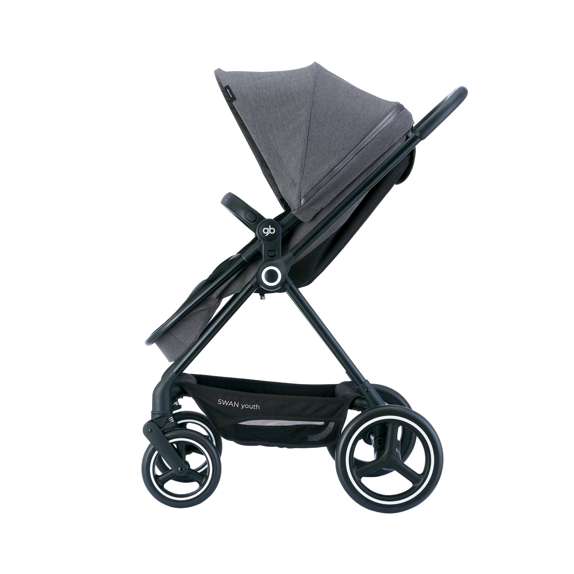Carriola Bebe Gb Swan Aluminio 2 En 1 Bambineto Ligera Lujo Urbano
