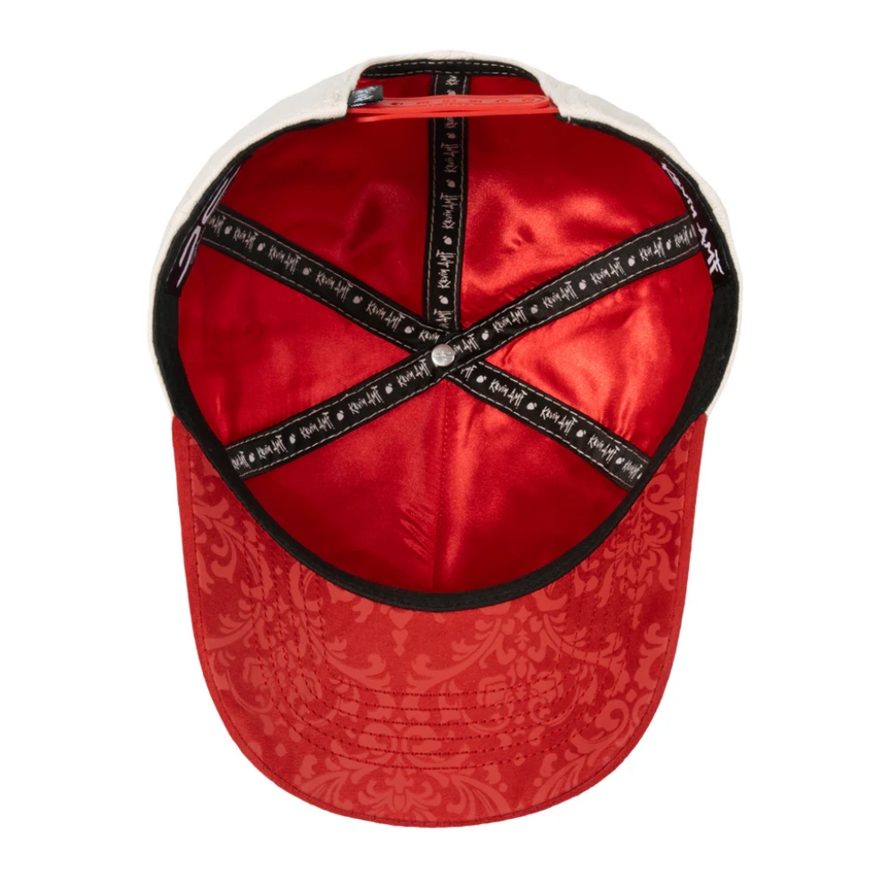 Gorra JC Hats Kevin AMF Freson Beige-Rojo Unisex 0003289