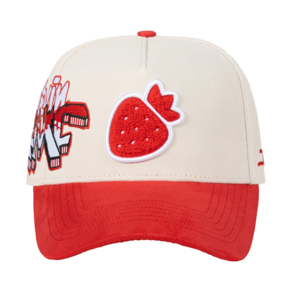 Gorra JC Hats Kevin AMF Freson Beige-Rojo Unisex 0003289