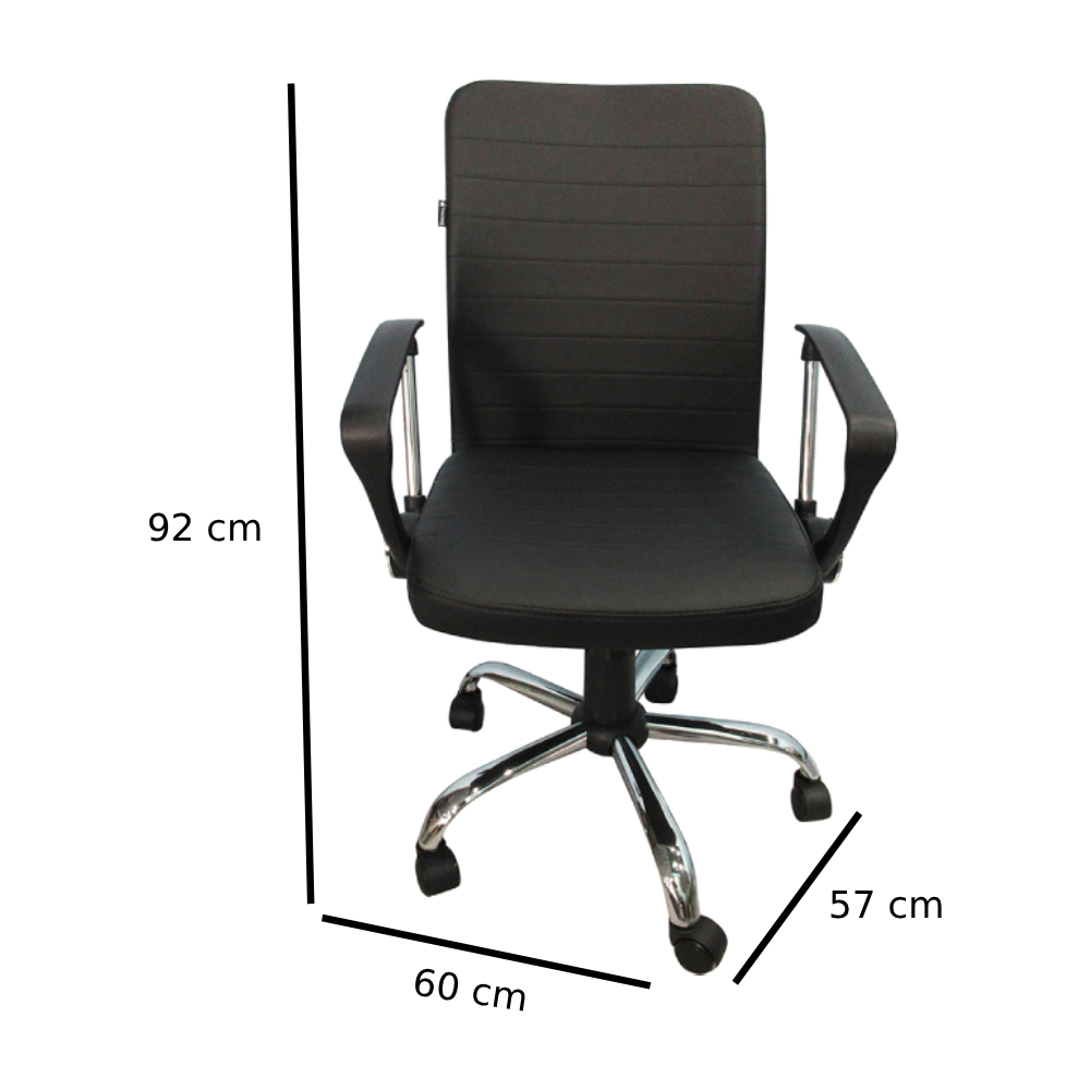 Silla Ejecutiva Nextep NE-650R Altura Ajustable Negro