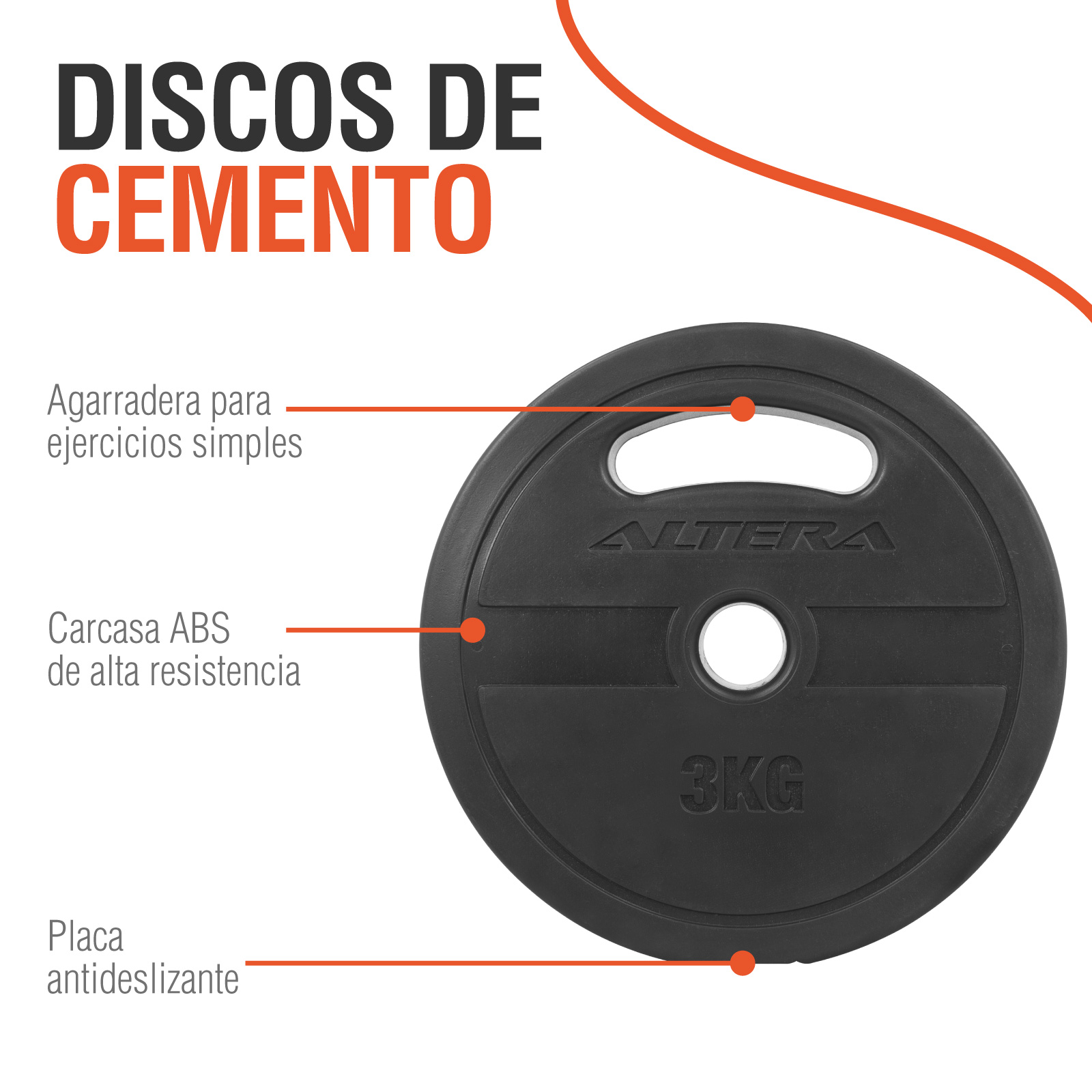 Set De Mancuernas Altera 40 Kg Pesas Kit Ejercicio Barra Z