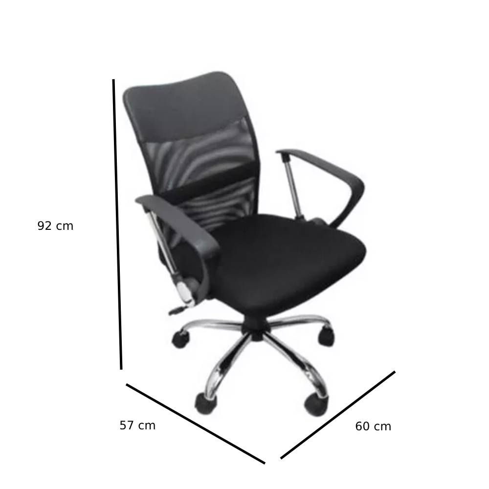 Silla Ejecutiva Nextep NE-650E Altura Ajustable Negro