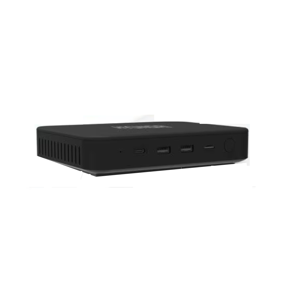 Mini PC de Escritorio Hyundai: Procesador Intel Celeron N4020 (hasta 2.8 GHz), Memoria de 4GB DDR4, SSD de 128GB, Video UHD Graphics 600, S.O. Windows 11 Pro. 