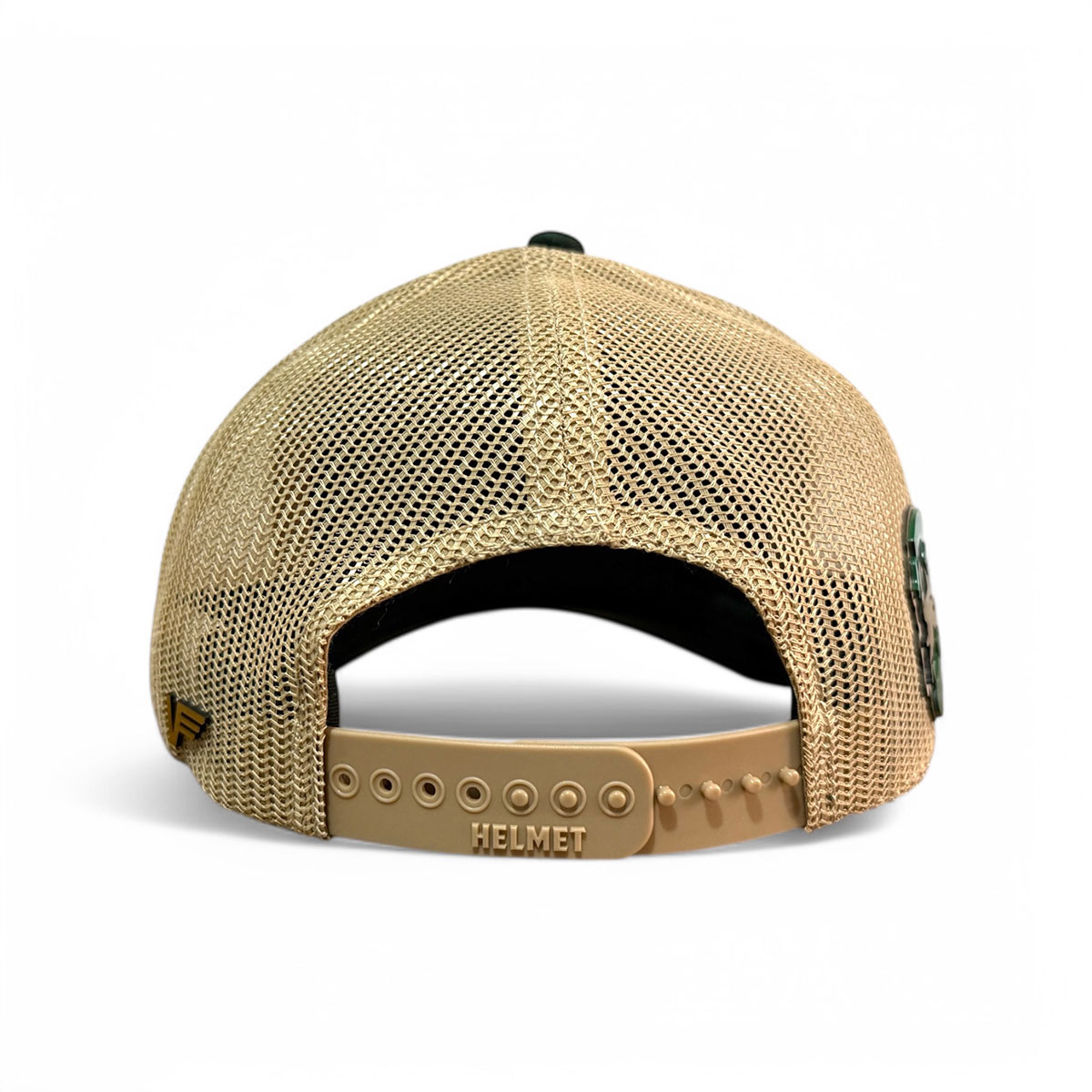 VAGO Style LUCKY Trébol Gorra Artesanal Verde Visera Curva