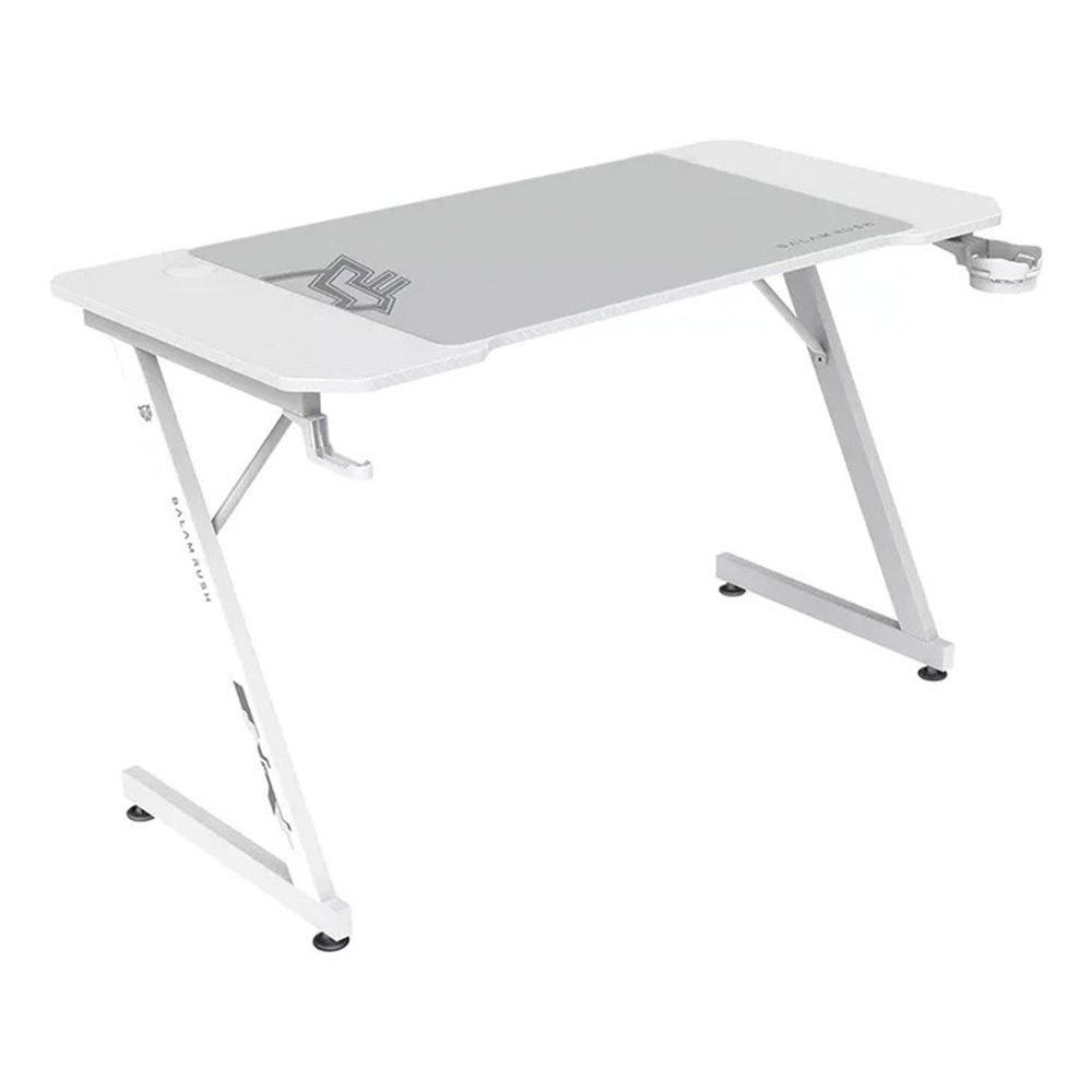 ESCRITORIO GAMER BALAM RUSH ERGONÓMICO OLYMPUS SPOT MRX4000 BLANCO