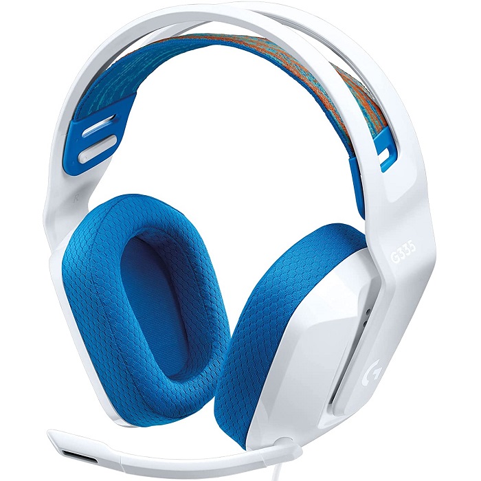 Diadema Logitech G335 Blanco Gaming Headset 3.5mm 981-001017