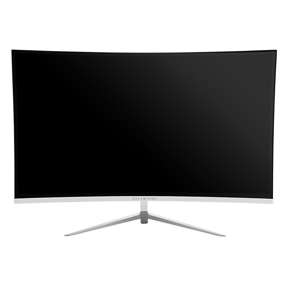 Monitor Gamer Curvo Balam Rush Ultraearth MTX27C LED 27", 1920x1080 Full HD, FreeSync, 165Hz, HDMI/DisplayPort, Blanco. 