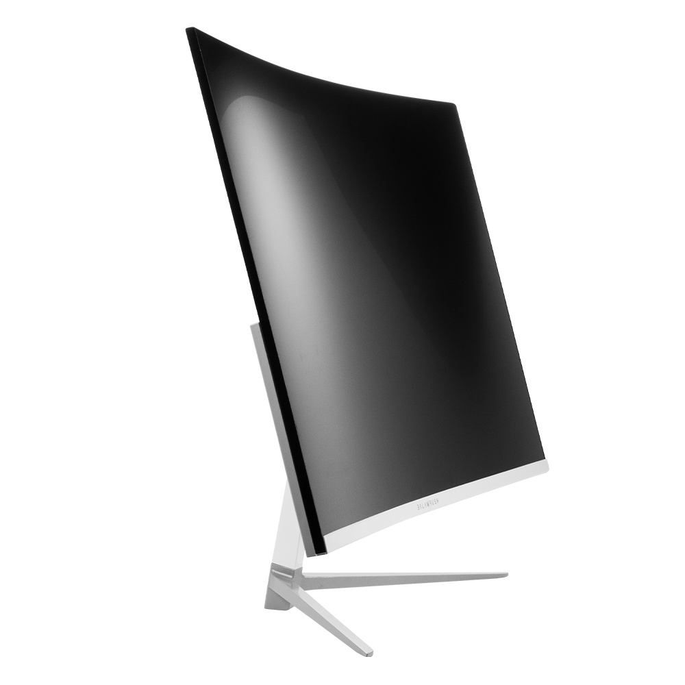 Monitor Gamer Curvo Balam Rush Ultraearth MTX27C LED 27", 1920x1080 Full HD, FreeSync, 165Hz, HDMI/DisplayPort, Blanco. 