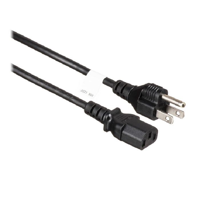 Aruba Cable de Poder PC-AC-NA, Negro, para Aruba Rap-3Wn/Rap-3Wnp/Instant Rap-3Wnp.