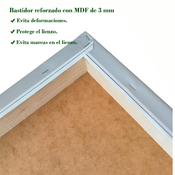 Cuadro Decorativo Canvas Pantera Negra atacando en cueva 135 X 90