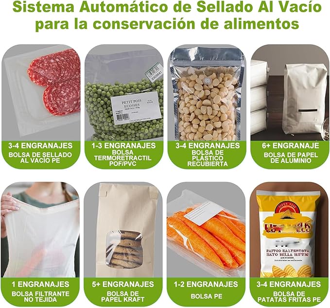 Sellador De Bolsas Automático Térmica Sella Máquina 30cm