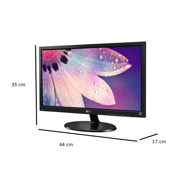 Monitor LG 19M38L 18.5 Resol 1366 x 768 LED Negro