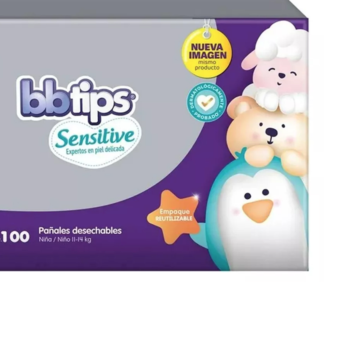 Bbtips Pañales Etapa 5 Unisex 100 Piezas
