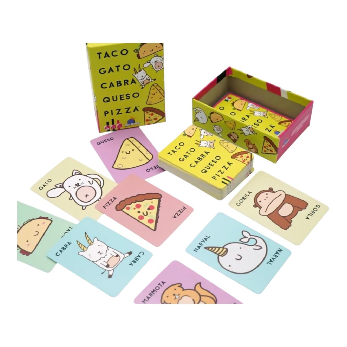 Taco Gato Cabra Queso Pizza Juego De Mesa Lúdilo