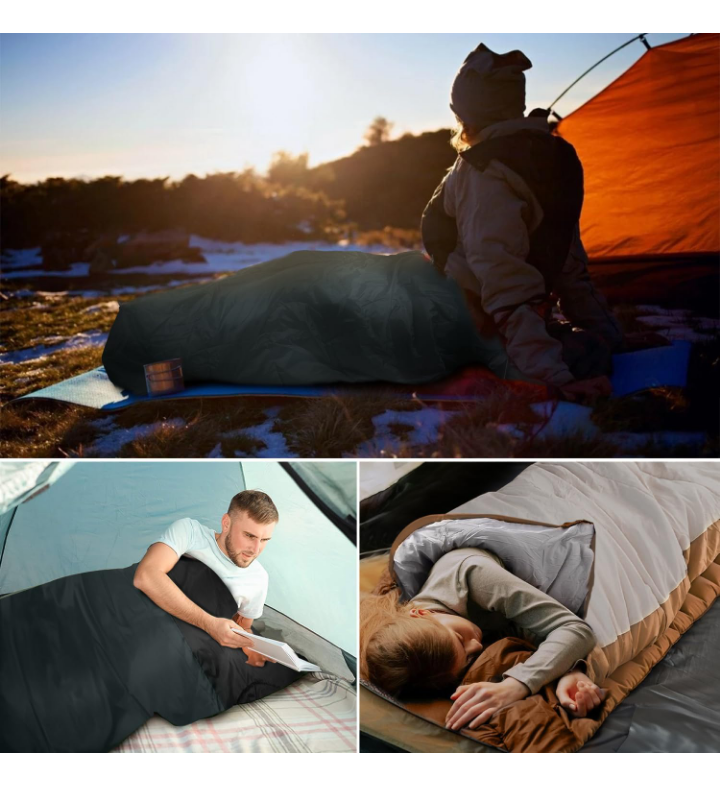 Bolsa de dormir campismo senderismo 
