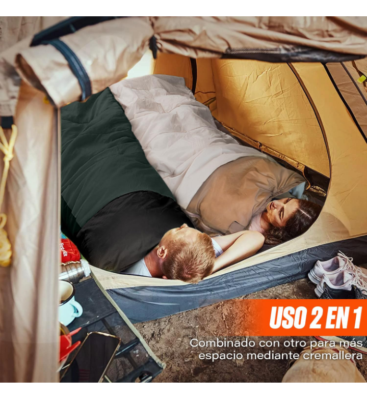 Bolsa de dormir campismo senderismo 