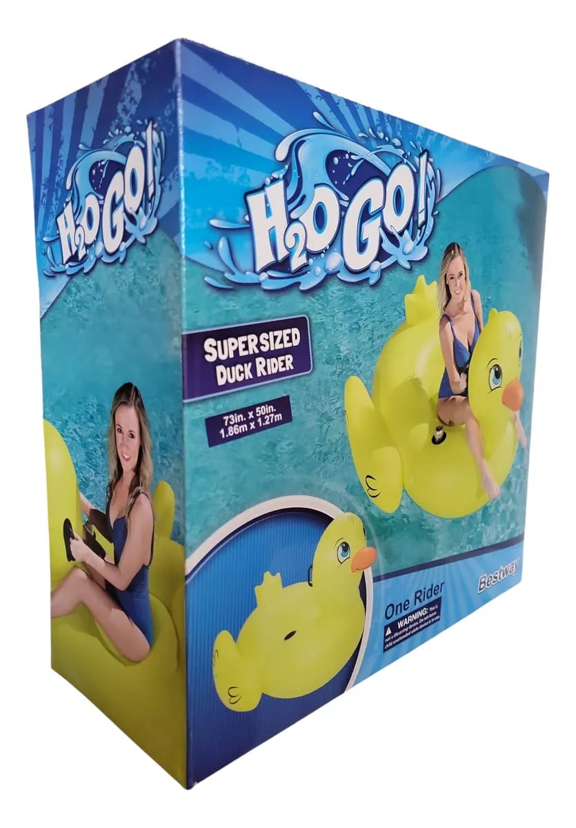 Pato Gigante Inflable Salvavidas Bestway 