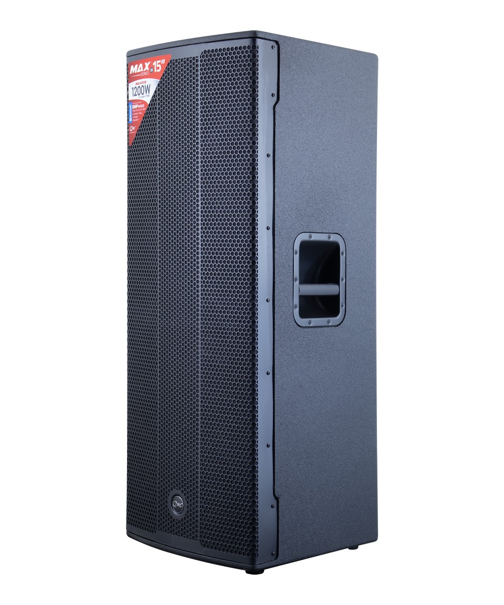 Bafle Concert QMC MAX 215 Activo Con Dsp Clase D Bluetooth Negro