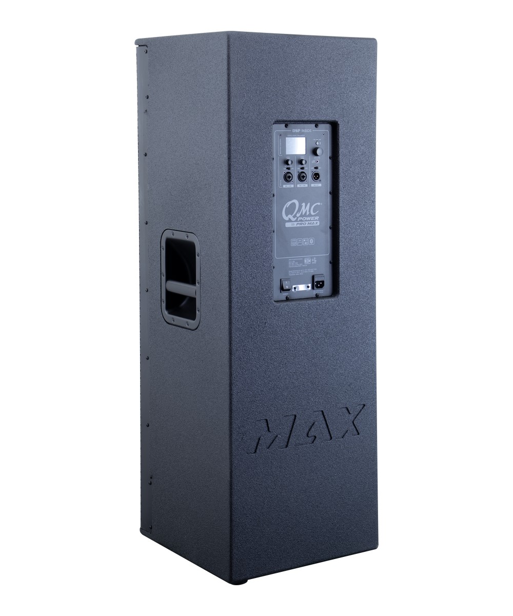 Bafle Concert QMC MAX 215 Activo Con Dsp Clase D Bluetooth Negro