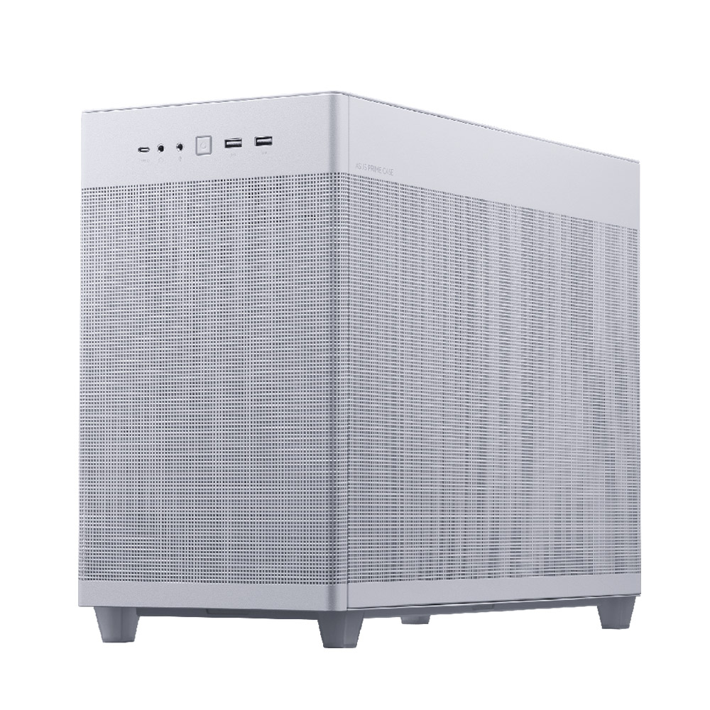 GABINETE ASUS PRIME AP201 MICRO ATX CASE ATX QUASI-FILTER MESH BLANCO 90DC00G3-B38000