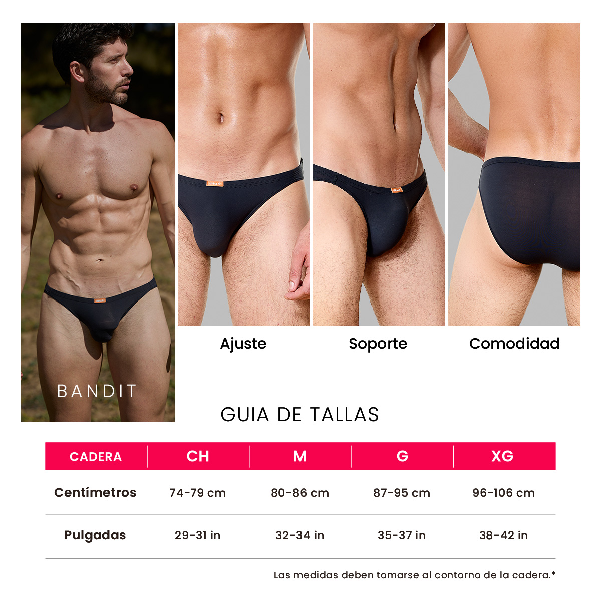 Set De 2 Piezas Trusa Negro Total Para Hombre Dietz Bandid