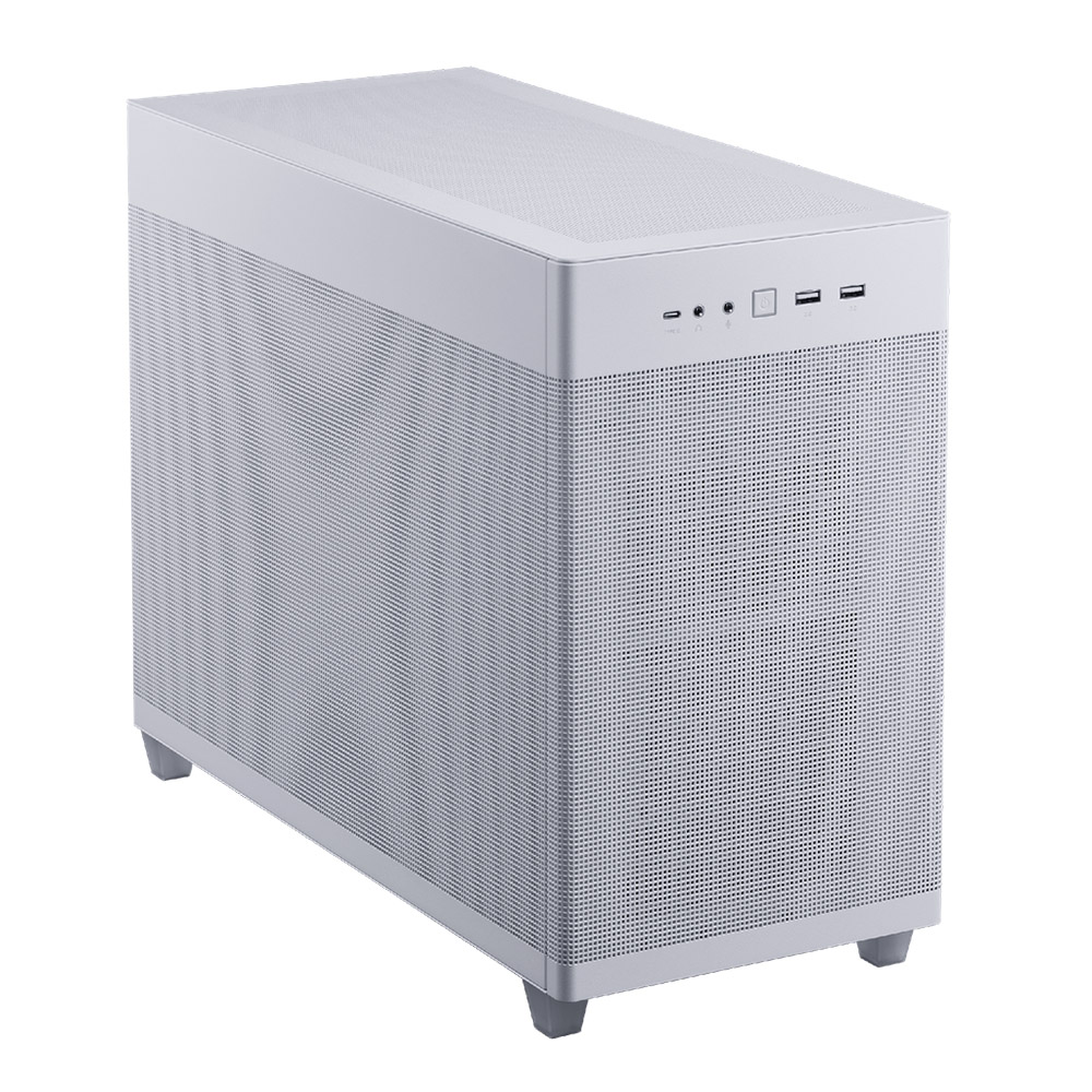 GABINETE ASUS PRIME AP201 MICRO ATX CASE ATX QUASI-FILTER MESH BLANCO 90DC00G3-B38000