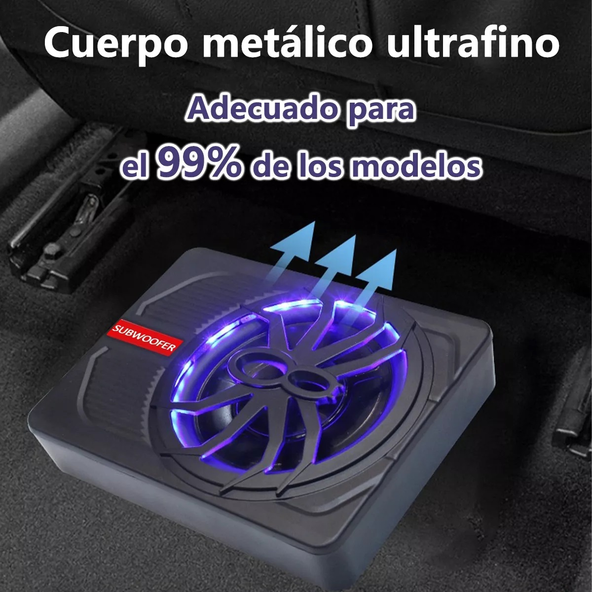 Subwoofer Amplificado 10 Pulgadas Bocinas Para Carros