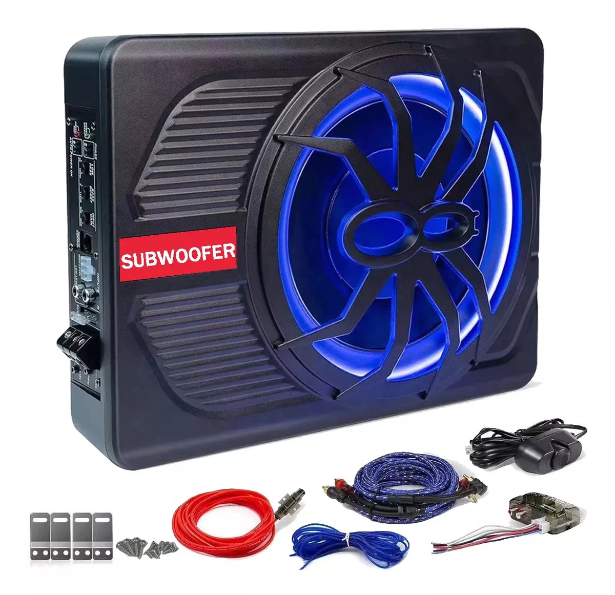 Subwoofer Amplificado 10 Pulgadas Bocinas Para Carros