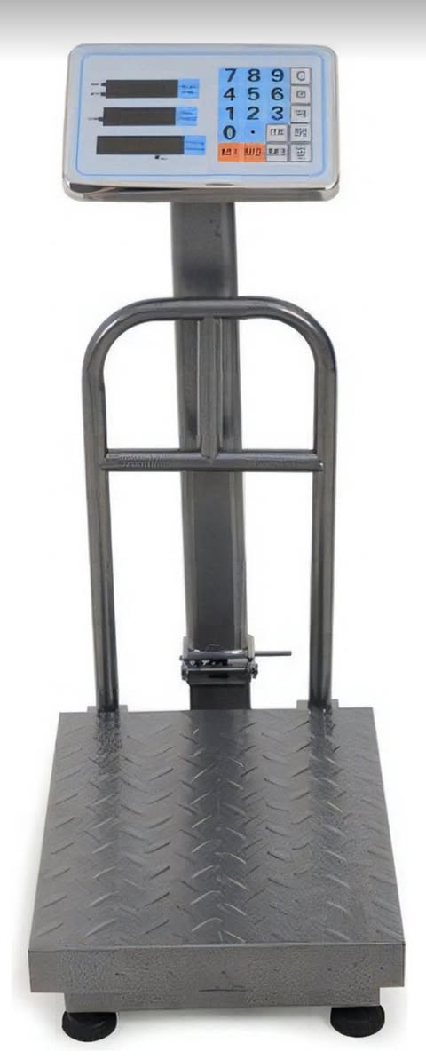 Bascula Electronica Comercial Industrial Digital 150 Kg 110v Uso Rudo Acero Vasculas Industriales Digitales Plataforma Recargable Mastil De Apoyo Acero Inoxidable