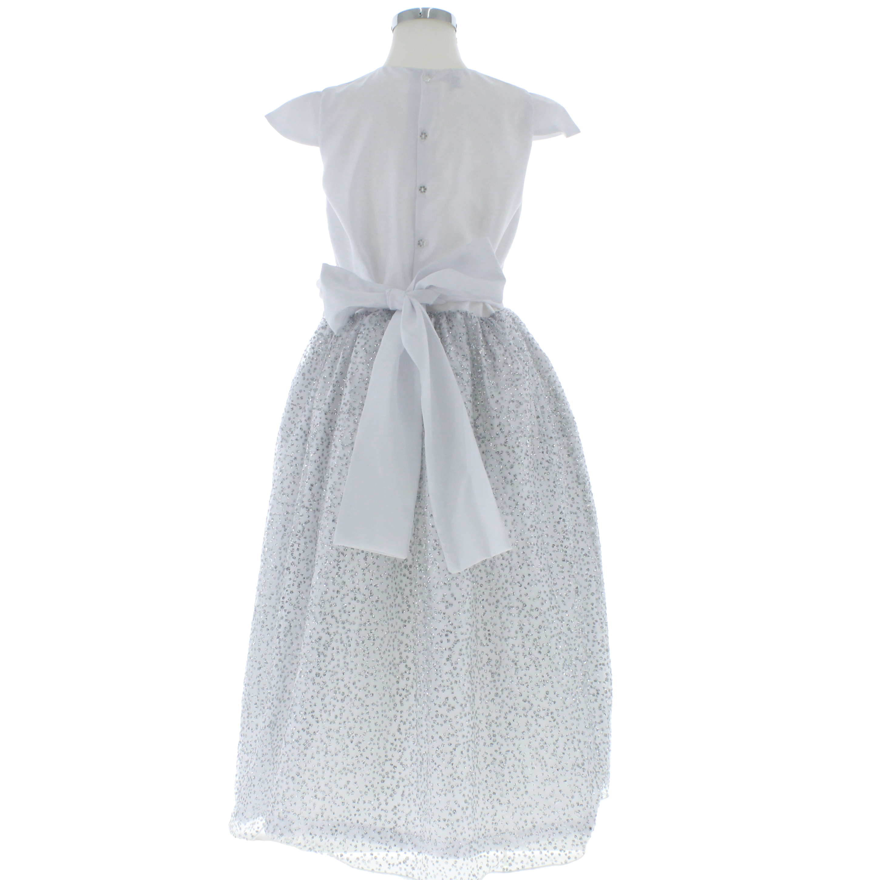 Vestido color Blanco Primera Comunión 3945 7 a 17 Años.