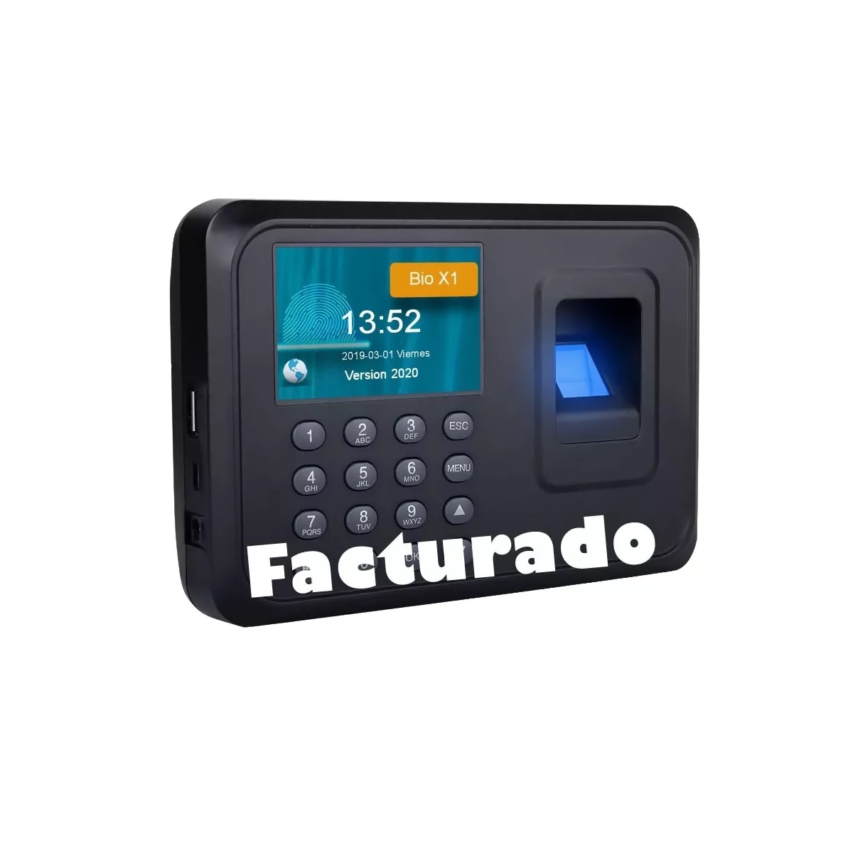 Reloj Checador Huella Dactilar Biometrico Excel O Con Softwa