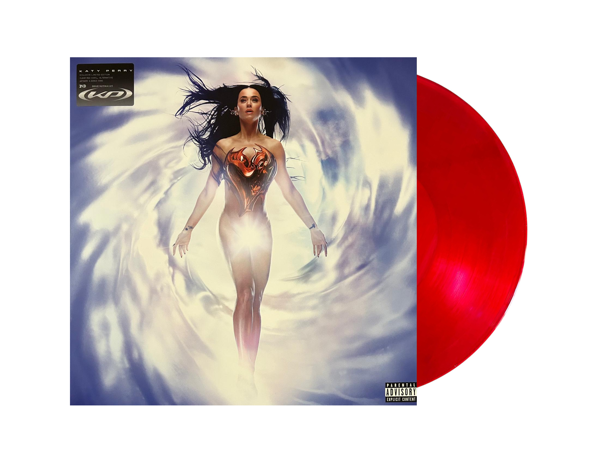 Katy Perry 143 Alternative Artwork Rojo Red Lp Vinyl