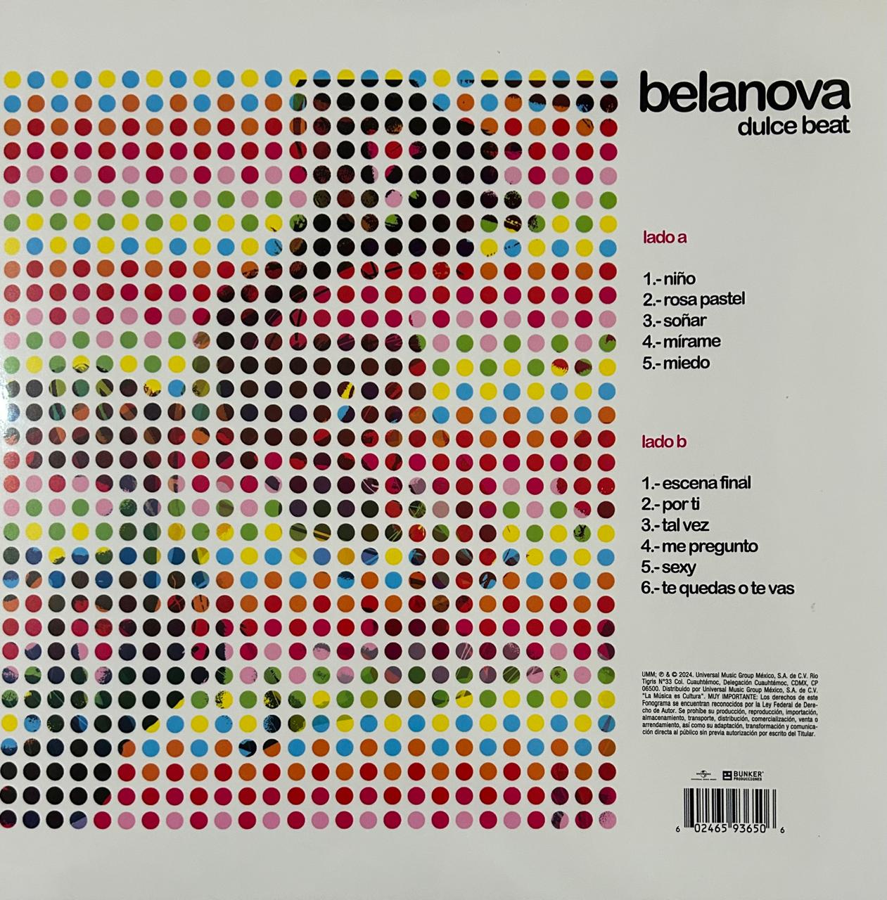 Belanova Dulce Beat Marble Pink Rosa Lp Vinyl