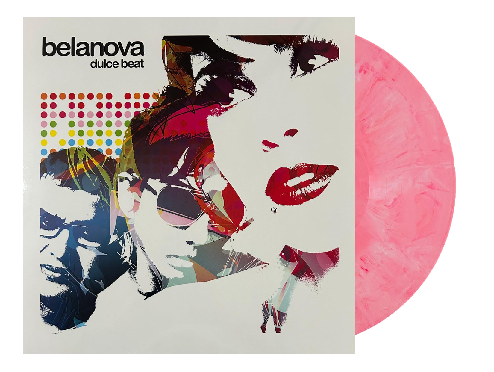 Belanova Dulce Beat Marble Pink Rosa Lp Vinyl