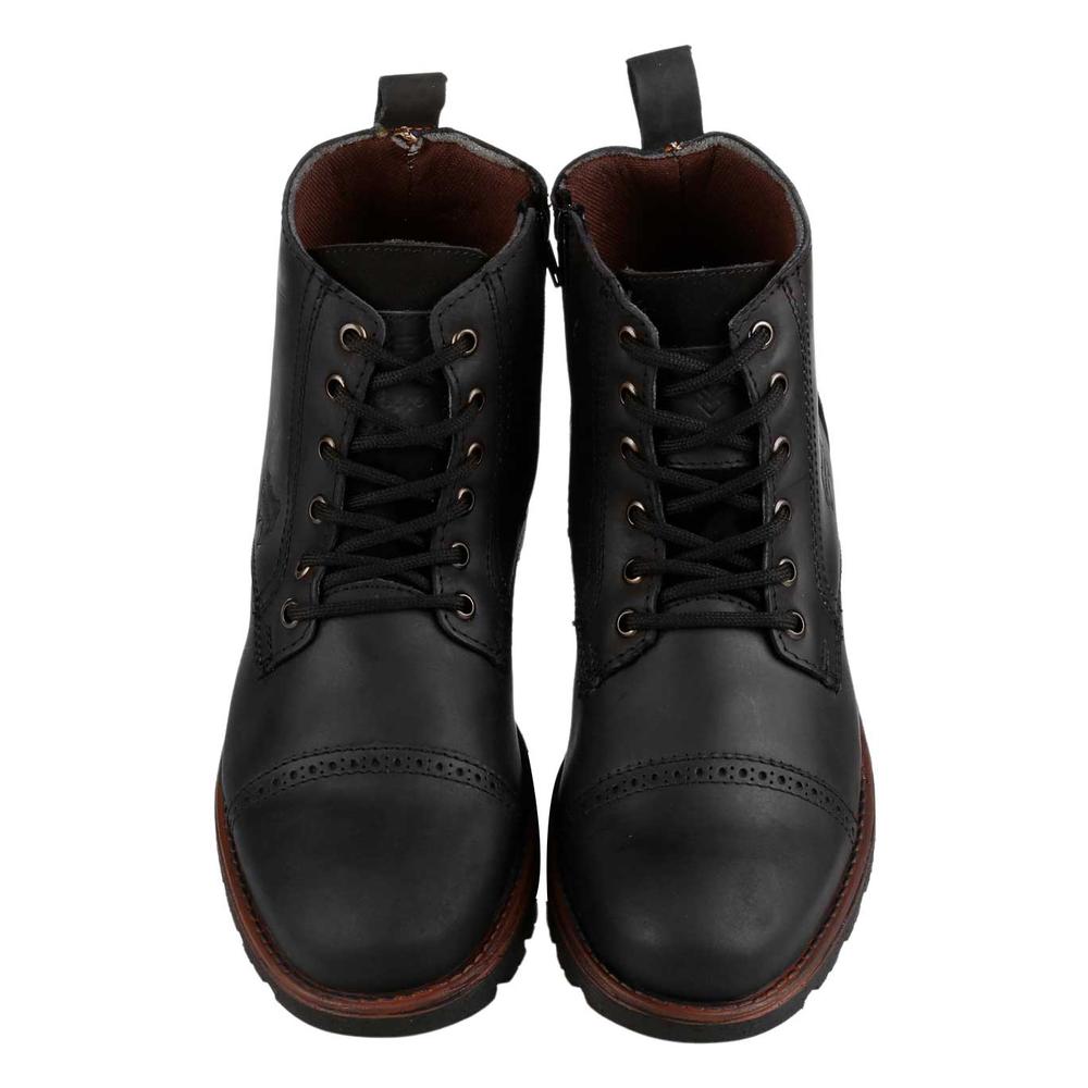 Botín Hombre Casual Botín Negro Piel Eccoflex 03403900