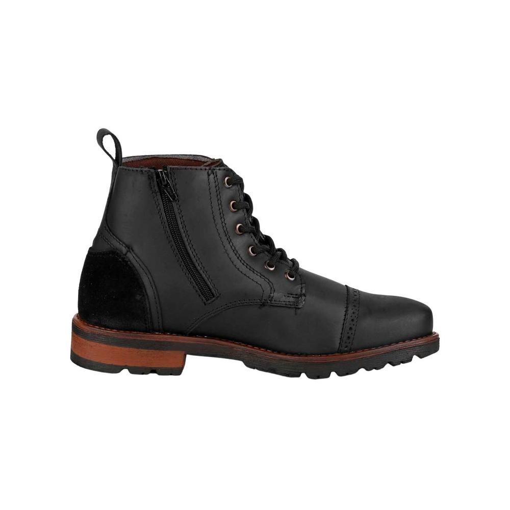 Botín Hombre Casual Botín Negro Piel Eccoflex 03403900