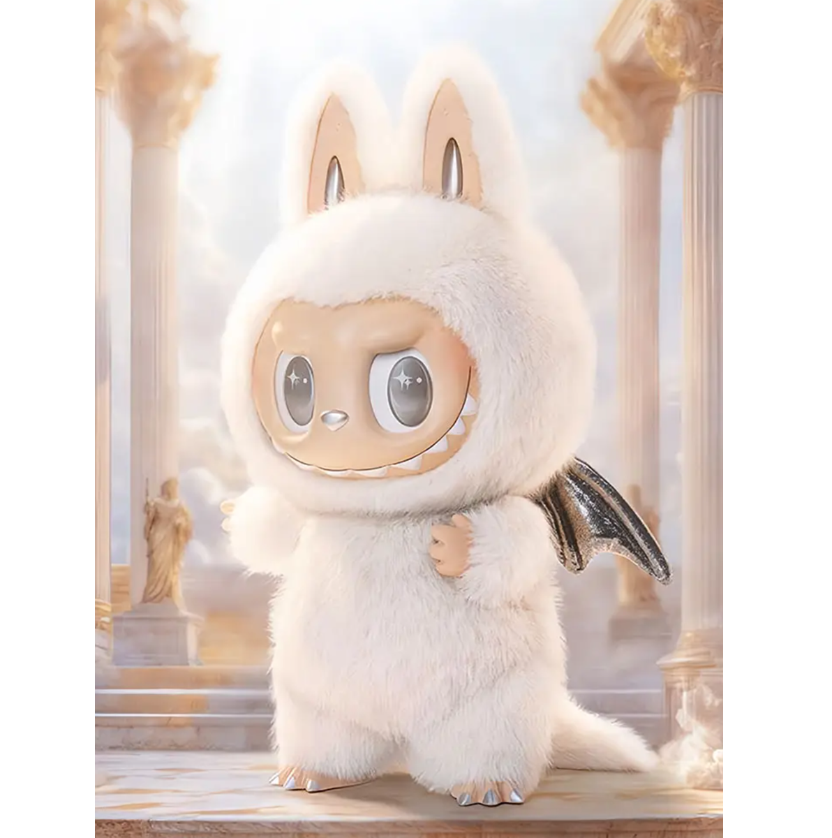 Labubu Zimomo Angel In Clouds Pop Mart 58 Cm 