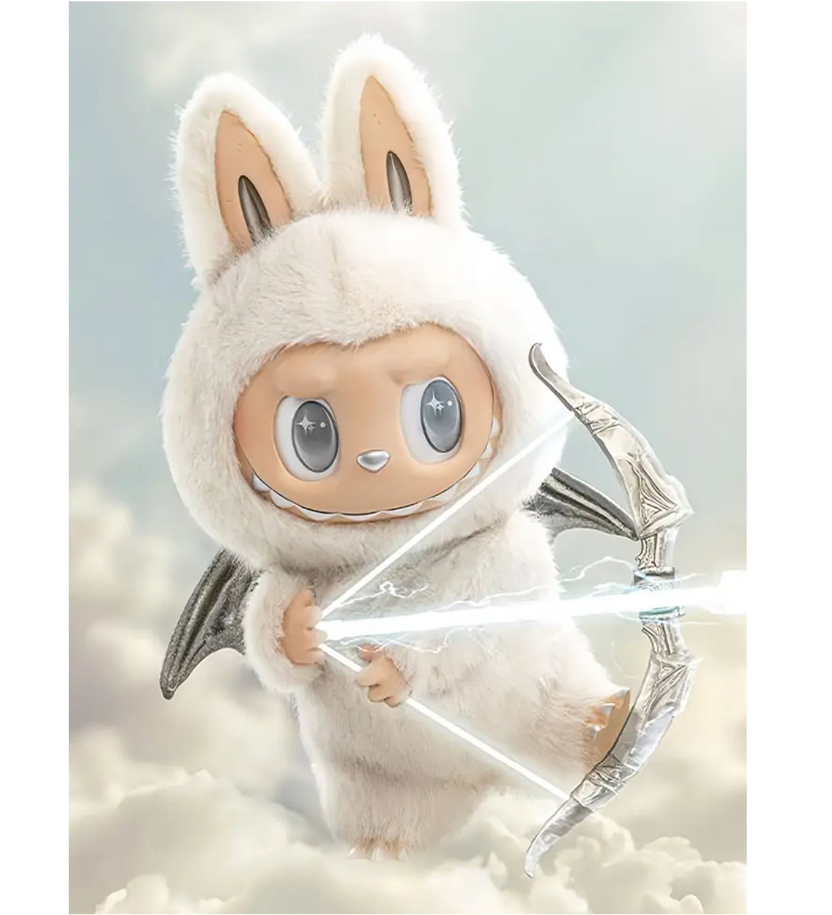 Labubu Zimomo Angel In Clouds Pop Mart 58 Cm 