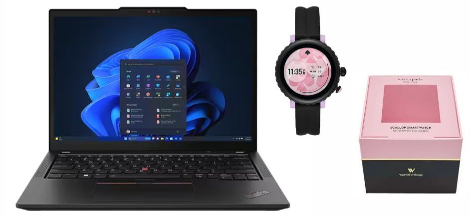ThinkPad T14s Gen6 (Type 21M1, 21M2) Laptops, Procesador AMD Ryzen AI 7 PRO 360, Disco Duro 1TB, Memoria RAM 64GBmas Reloj Inteligente Kate Spade