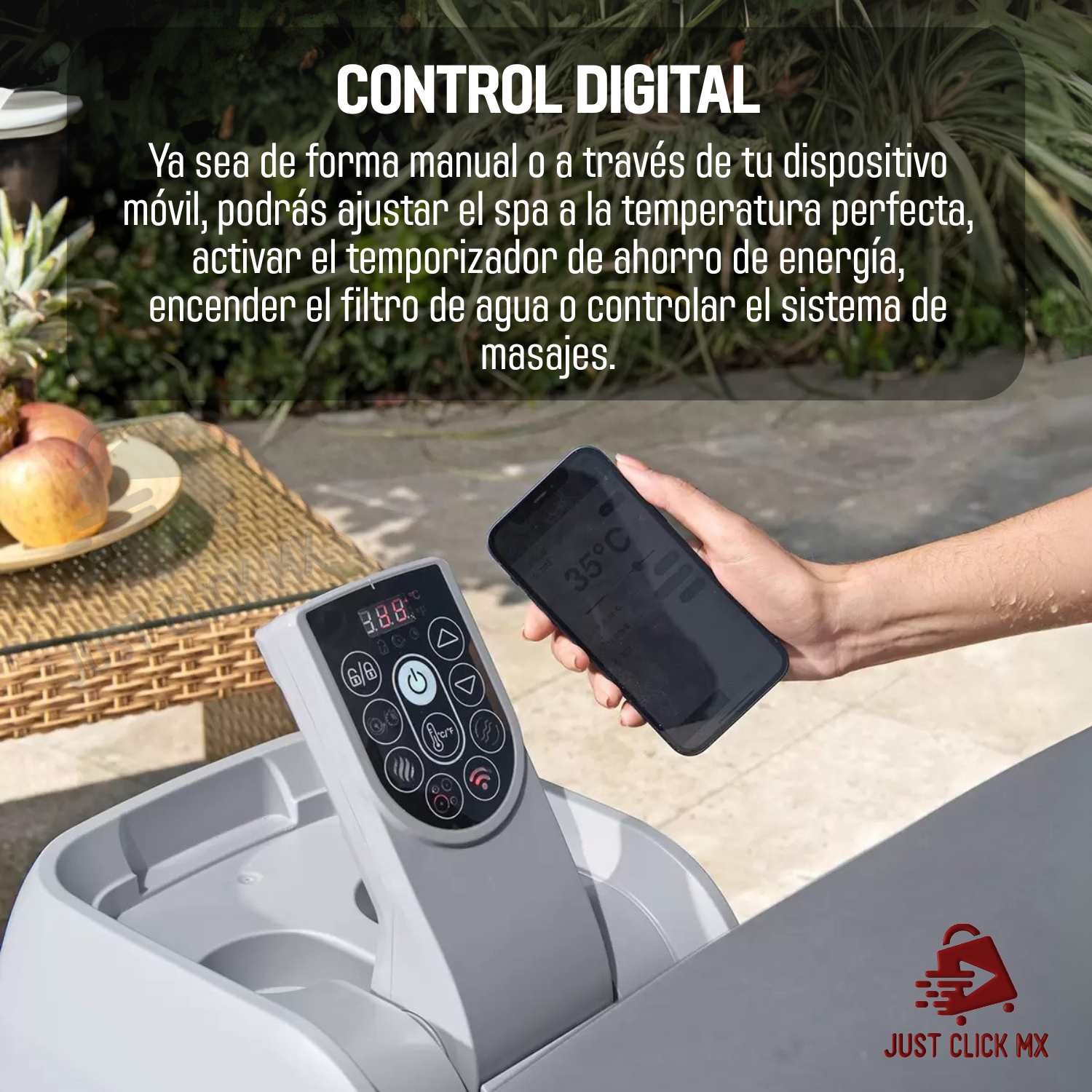 Jacuzzi Inflable De Hidromasaje Saluspa Coronado Bestway 180-JUSTCLICK MX
