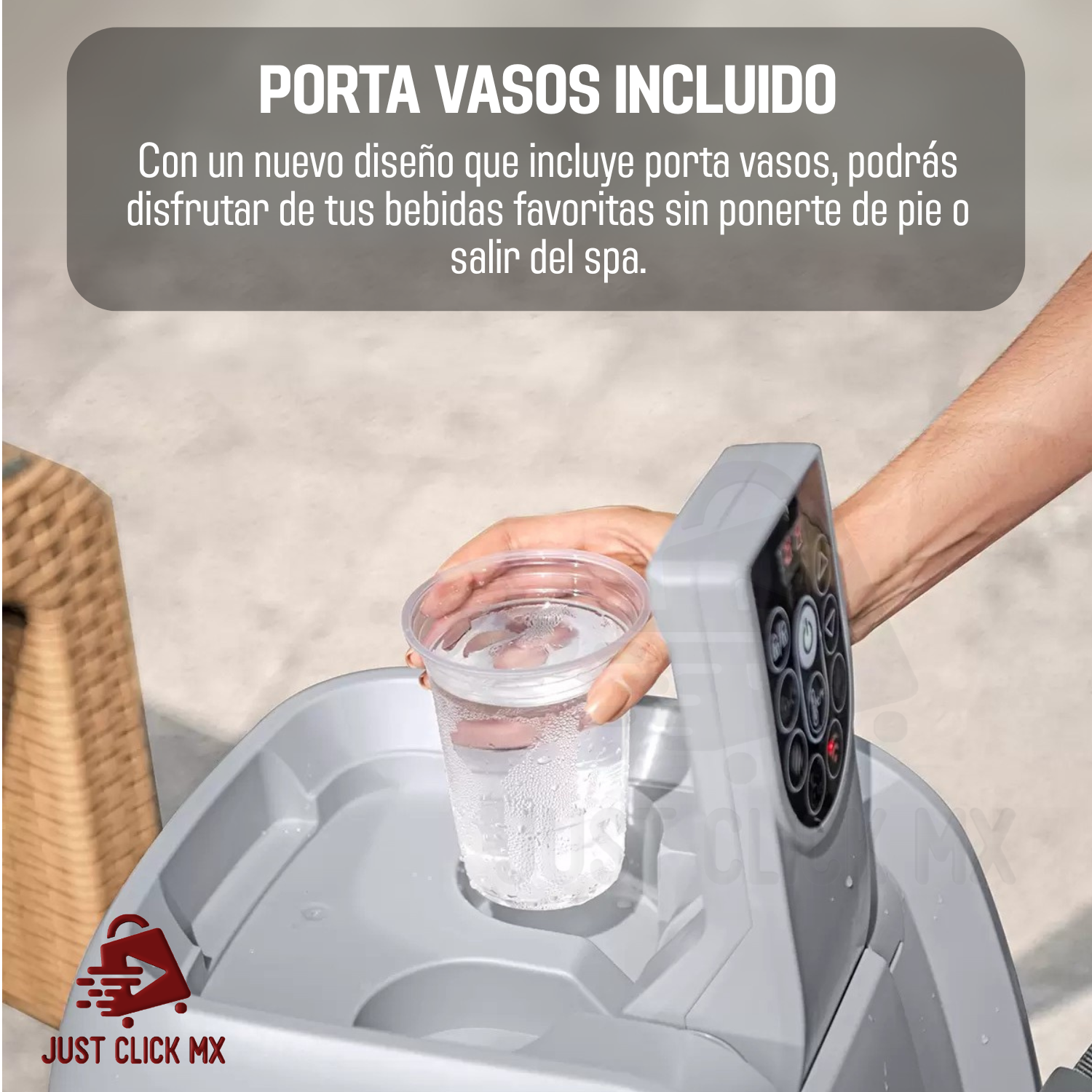 Jacuzzi Inflable De Hidromasaje Saluspa Coronado Bestway 180-JUSTCLICK MX