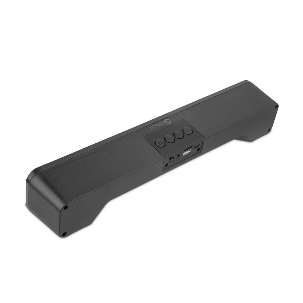 Barra de Sonido RGB Getttech GUS-MSRBT-01 Inalámbrico Negro